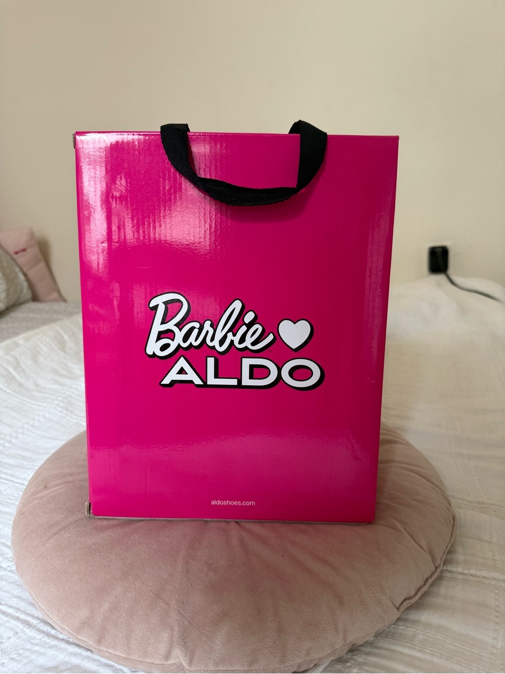 ALDO x Barbie Hot Pink Clear Rhinestone Heels - Picture 2 of 6